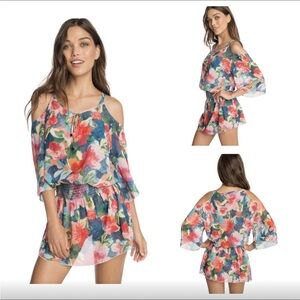 Vera Bradley Superbloom print swimsuit coverup Size Small / Medium